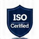 Λογότυπο ISO 27001 για ασφάλεια δεδομένων